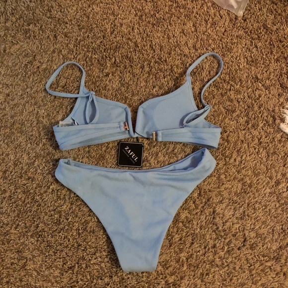 Blue 2 piece bikini - Picture 2 of 2